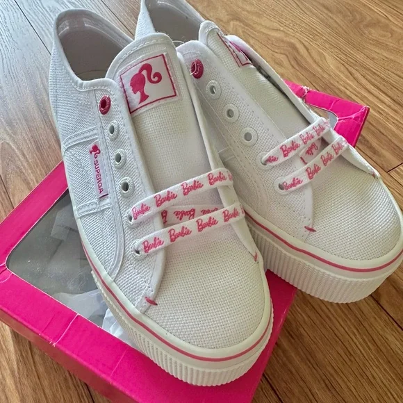 Barbie Shoes Superga Collab With Barbie Poshmark